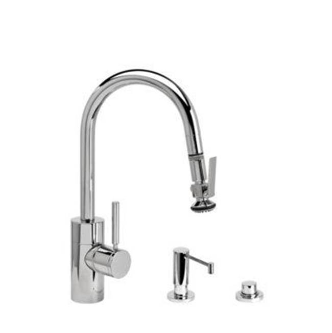 Waterstone Pull Down Bar Faucets Bar Sink Faucets item 5940-3-BLN