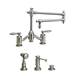 Waterstone - 6100-18-3-DAP - Bridge Kitchen Faucets