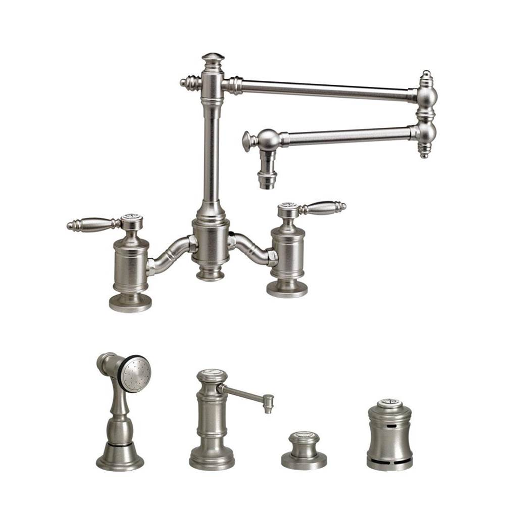 Waterstone Bridge Kitchen Faucets item 6100-18-4-ORB
