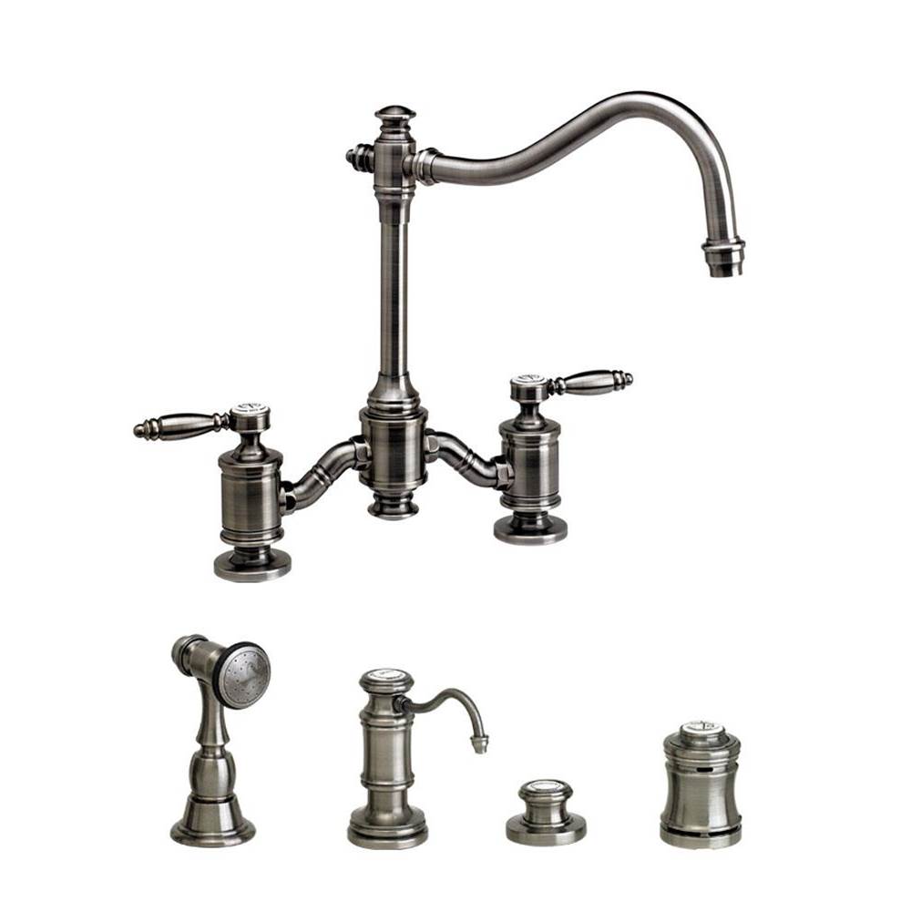 Waterstone Bridge Kitchen Faucets item 6200-4-PG