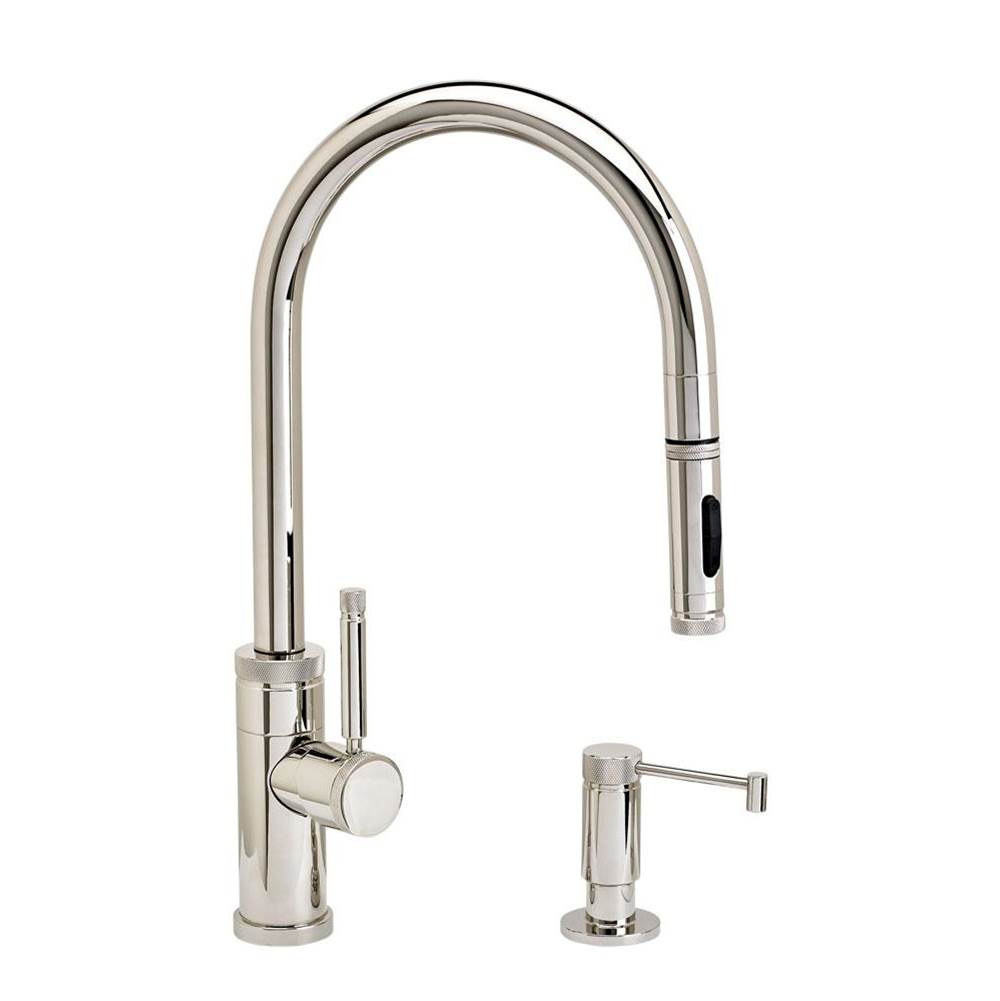 Fixtures, Etc.WaterstoneWaterstone Industrial PLP Pulldown Faucet -Toggle Sprayer - 2pc. Suite