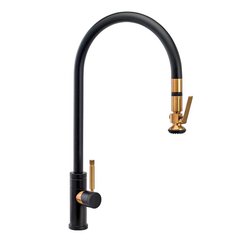 Fixtures, Etc.WaterstoneWaterstone Industrial Extended Reach PLP Pulldown Faucet - Lever Sprayer