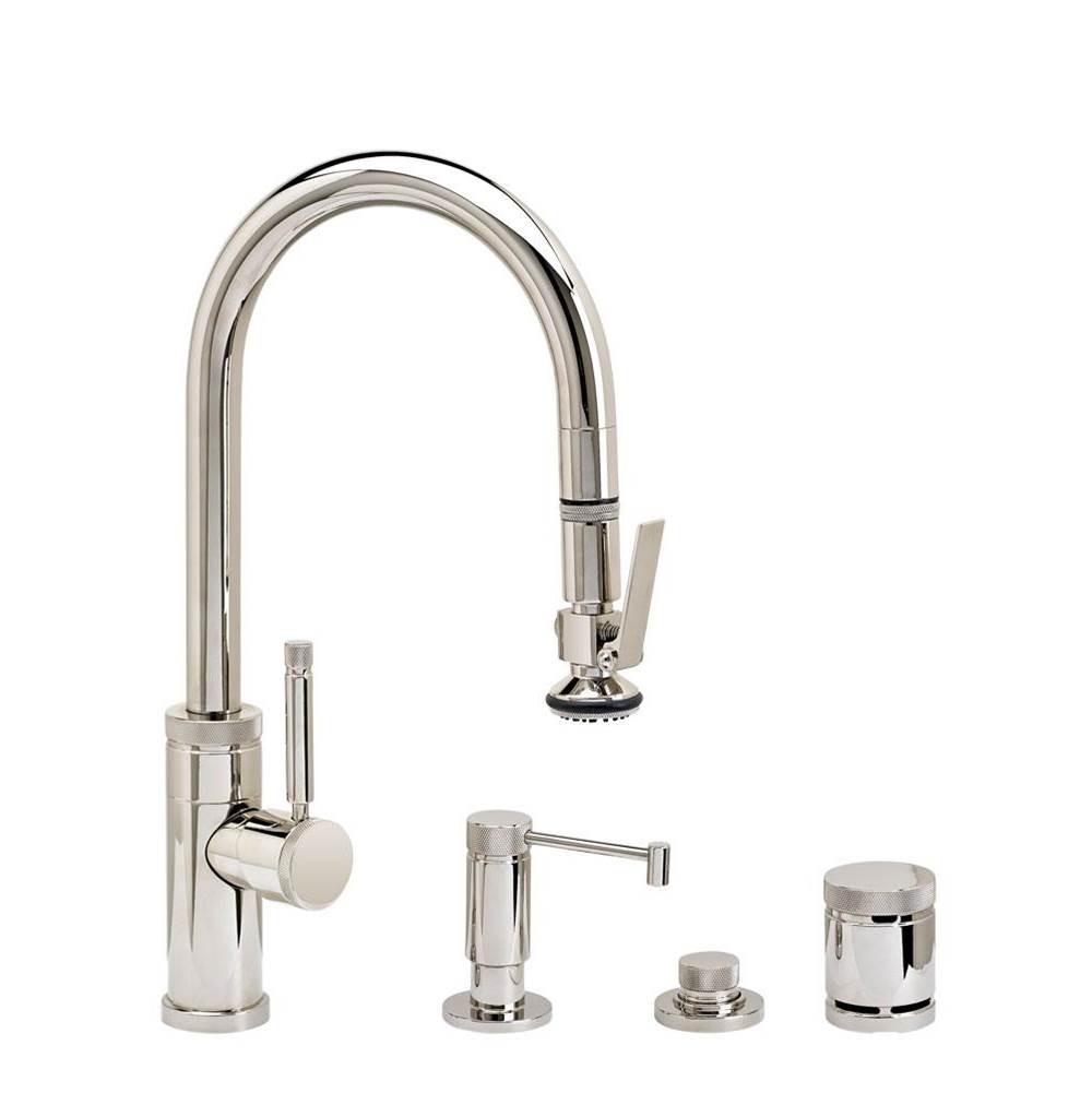 Waterstone Pull Down Bar Faucets Bar Sink Faucets item 9930-4-SS