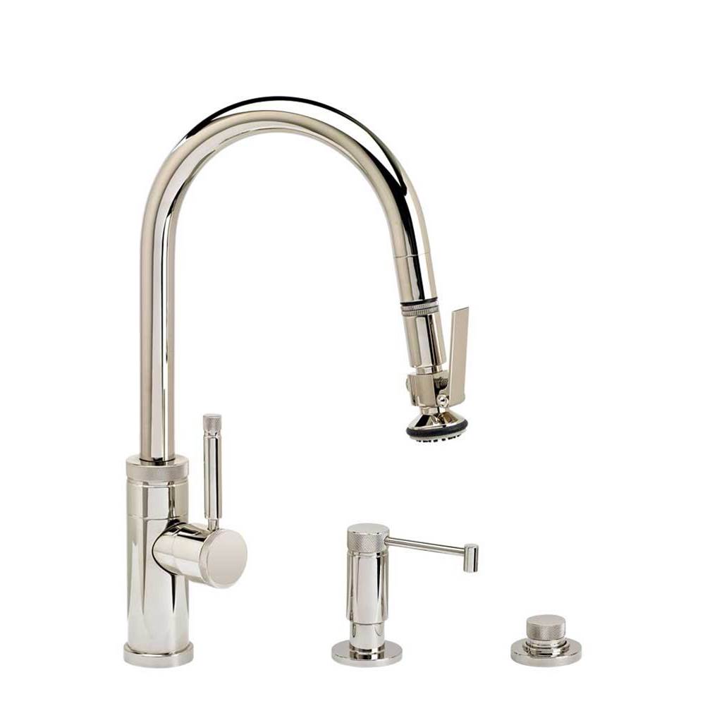 Waterstone Pull Down Bar Faucets Bar Sink Faucets item 9940-3-DAMB