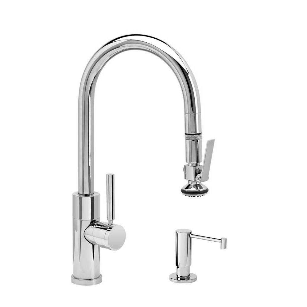 Waterstone Pull Down Bar Faucets Bar Sink Faucets item 9980-2-AC