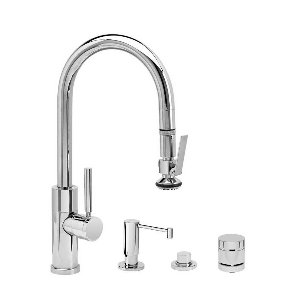 Waterstone Pull Down Bar Faucets Bar Sink Faucets item 9980-4-SG